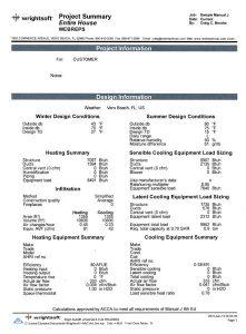 Manual J Service | Heat Load Calculation Service
