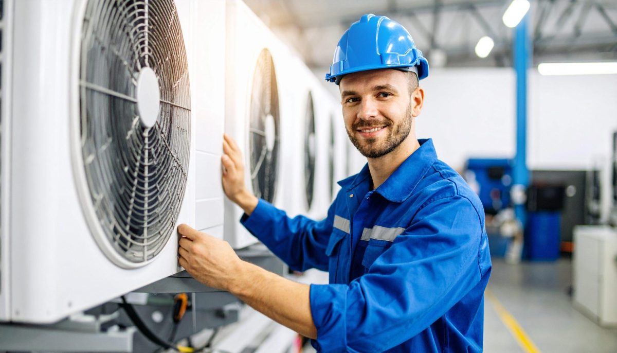 HVAC technician sizing equipment with a Manual J separate from the RESCheck report